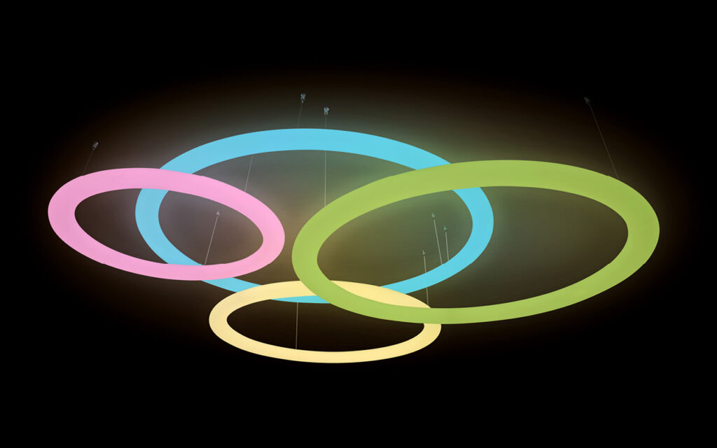 rota-form - rota light - ARICON - SCULPTURAL POLYMER LUMINAIRES - Torus - Variations - Colors